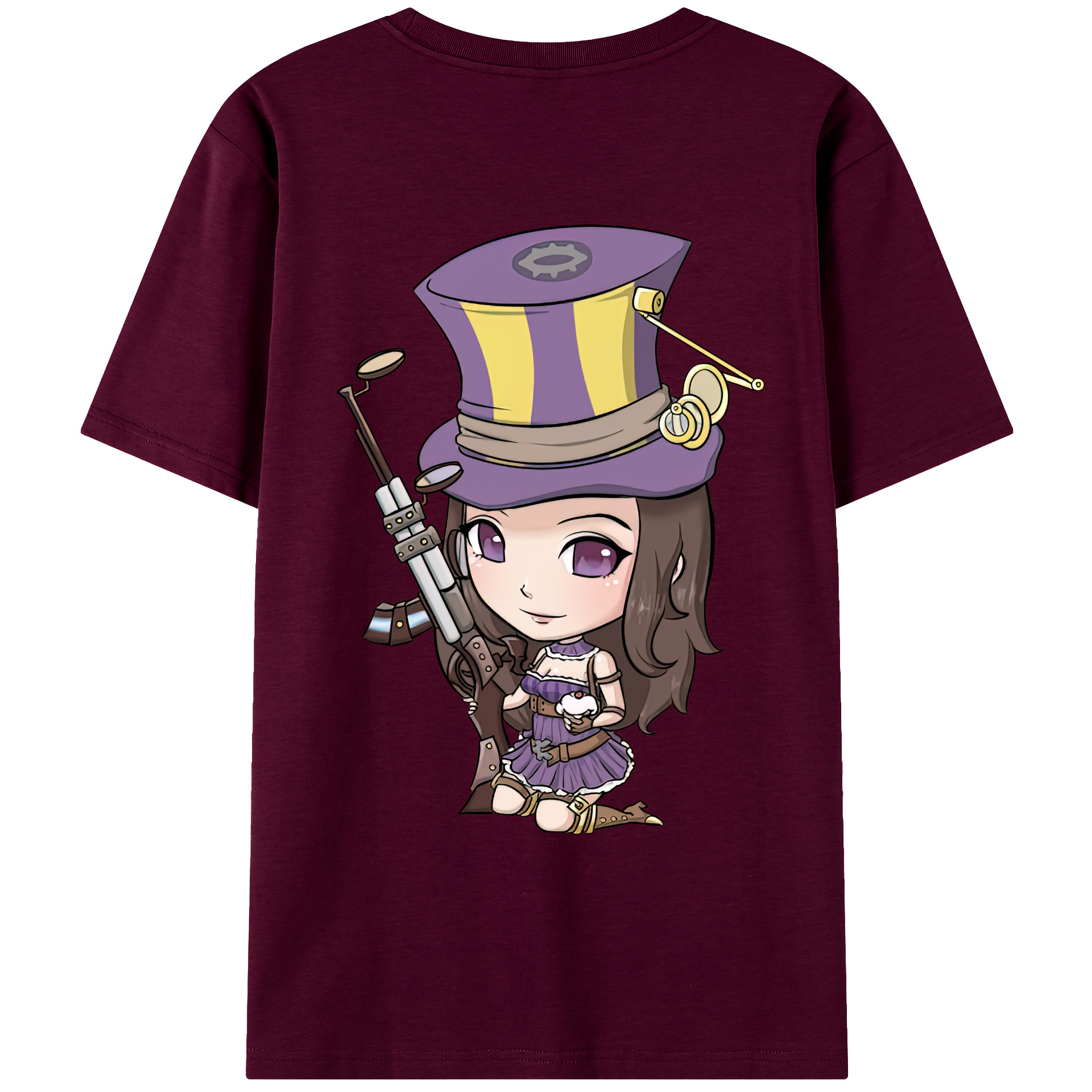 リーグ・オブ・レジェンド League of Legends LOL レディース半袖Tシャツ(バックプリント)